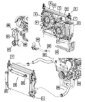 Genuine Mopar Water Inlet Connector 68148113AA. Fixed Price $65.58.