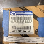 Mopar 5047861AC Engine Coolant Thermostat Nos. Fixed Price $86.53.