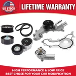 Engine Water Pump Kit & Belt Tensioner For 11-23 Dodge Durango Iii (wd) 3.6L. Fixed Price $149.95.