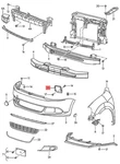 Genuine Support Element Right Front Vw Jetta 162 163 5C6807724. Fixed Price $43.36.