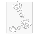 Genuine Gm 2010-2018 Cadillac Ats Cts Engine Coolant Thermostat Housing 12706565. Fixed Price $81.89.