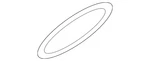 Genuine Porsche Engine Coolant Pipe O-ring PAF-008-273. Fixed Price $6.45.