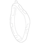 Genuine Mercedes-benz Elastomeric Molded Seal 276-201-02-80. Fixed Price $26.03.