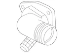 Genuine Jaguar Thermostat Cover AJ89469. Fixed Price $157.46.