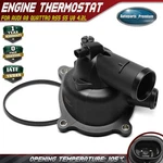 Engine Coolant Thermostat Housing Assembly For Audi A8 Quattro RS5 4.2L 105. Fixed Price $38.99.