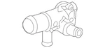 Genuine Honda Engine Water Pump Outlet Pipe 19317-5R0-000. Fixed Price $27.28.