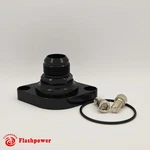 Billet Aluminum Water Neck Thermostat Housing Chevy Small Big Sbc Bbc 16AN Blk. Fixed Price $34.50.