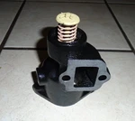 Refurbished 1936-1940 Buick 60-70-80-90 Thermostat Housing Gm: 1297938 37 39. Fixed Price $59.50.