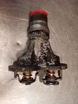 Thermostat Housing From 2008 Ford F450 Super Duty 6.4L Turbo Diesel 8796016. Fixed Price $56.69.