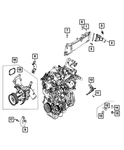 Mopar 05048423AD Thermostat And Housing - Engine Coolant. Fixed Price $110.00.
