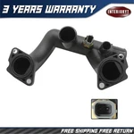For Jaguar Vanden Plas XJ8 XK8 Thermostat Cover Outlet Pipe W/sensor 96JV8A504BD. Fixed Price $19.09.