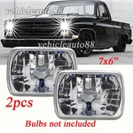 Chrom 5X7" 7X6" Led/hid Headlights Housing Projector Fit Chevy C10 C20 K10 K20. Fixed Price $27.69.