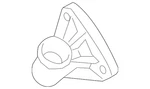 Genuine Volkswagen Thermostat Cover 03H-121-121-D. Fixed Price $59.99.
