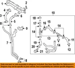 Audi Oem 16-18 A6 Quattro Cooling Hoses Lines-water Manifold 06E121083Q. Fixed Price $116.59.