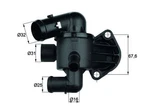 Ti 33 87 Mahle Thermostat, Coolant For Audi, Skoda, Vw. Fixed Price $40.67.