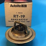 Autolite Ford Nos Engine Coolant Water Thermostat RT-19 C6RA-8575-A. Fixed Price $30.00.