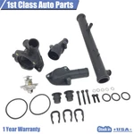 Thermostat Housing Kit For Vw Eurovan Golf Jetta Passat Corrado 2.8L 021121117A. Fixed Price $29.66.
