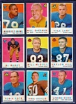 1959 Topps Football Lot Of #114 127 131 138 151 156 158 167 170 Ac. Fixed Price $47.95.