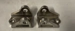 Honda CR250 2002 Docwob Titanium Foot Peg Brackets Hangars Mounts. Fixed Price $245.34.