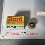Stant 13758 Oe Type Engine Coolant Thermostat - Select Dodge/gm/toyota/nissan. Fixed Price $5.40.