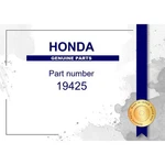 Genuine Honda Cover Heater Outlet Part No. 19425-RNA-J00 (19425RNAJ00). Fixed Price $58.35.
