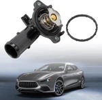 330424 Thermostat Housing Assembly Compatible With Ghibli Levante Quattroporte. Fixed Price $38.99.