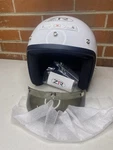 Z1R Jimmy Open Face 3/4 Helmet - Gloss White Adult Size Medium. Fixed Price $55.00.