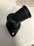 Summit Racing 45 Degree Aluminum Water Neck For Small Block Chevy SUM-371100B. Fixed Price $22.00.