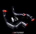 K-tuned Driver Side Radiator Hoses W/ Bolt-on Bracket Kit (eg & Ek K-swap). Fixed Price $140.00.