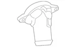 Genuine Ford Engine Coolant Outlet Flange DL3Z-8C368-A. Fixed Price $98.39.