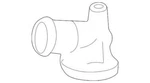 Genuine Ford 1999-2006 Expedition Engine Coolant Crossover Pipe 2L1Z-8C368-AA. Fixed Price $29.15.