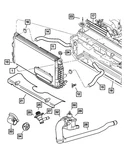 Genuine Mopar Thermostat Housing 4792328. Fixed Price $38.38.