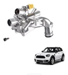 Aluminum Engine Coolant Thermostat Housing Assembly For Mini Cooper 2011-2016. Fixed Price $48.48.