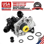 06K121111P New Oem Water Pump With Thermostat For Vw Golf Passat 1.8T 2.0T. Fixed Price $84.26.