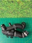 10-12 Jaguar Xf X250 5.0L Engine Thermostat Housing Hoses Oem. Fixed Price $73.10.