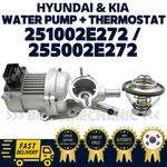 Genuine Oem Hyundai Kia Water Pump + Thermostat Set 251002E272 255002E272 Hybrid. Fixed Price $357.00.