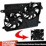 Ac Radiator Cooling Fan Assembly Fit 2005-2010 Dodge Chrysler Challenger Charger. Fixed Price $65.99.