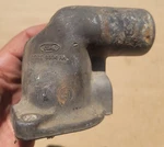 1979-85 Ford Mustang Cougar 302 351W Sbf Thermostat Housing Elbow D9ZE-8594-AA. Fixed Price $26.00.