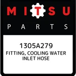 Mitsubishi Fitting, Cooling Water Inlet Hose 1305A279, New Genuine Oem. Fixed Price $46.08.