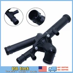 1X Black Thermostat Housing Fits Audi Q7 Vw Passat Touareg Cc 03H121117A 3.6L. Fixed Price $78.25.