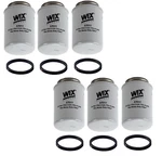 Wix Set Of 6 Engine Oil Filters Heavy Duty Spin-on Male Rolled Thread. Fixed Price $167.95.