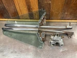 Fiat Bertone X 1/9 Original Wing Quarter Window Set & Thermostat Housing. Fixed Price $36.47.