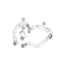 Genuine Mopar Heater Supply Hose 68249876AC. Fixed Price $50.14.