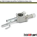 Aluminum Thermostat Housing For Hyundai Tucson 05-09 Tiburon Elantra Kia Spectra. Fixed Price $30.49.