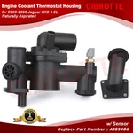 Engine Coolant Thermostat Housing & Sensor For 2003-2006 Jaguar XK8 4.2L Na. Fixed Price $22.99.