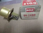 New Dole DV-248D Thermostat (brass) Vintage Semi Tractor Kenworth Ihc = 33168. Fixed Price $49.50.