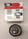 Gates 34172 Engine Coolant Thermostat 205 Degree 74120235. Fixed Price $20.50.