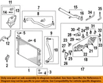 Hyundai Oem 12-19 Azera Radiator Components-rear Housing Connector 256413CAA0. Fixed Price $39.38.