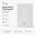 Mysa Smart Wifi Thermostat Ac V1-D Int App Control High Voltage Heating New. Fixed Price $79.99.