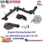 Water Pump+thermostat+pipe+thermal Switch+gasket For 2009-2012 Audi Q5 3.2L V6. Fixed Price $129.95.